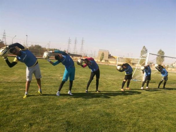 اولین جلسه تمرین تیم فوتبال دسته دومی الوند همدان