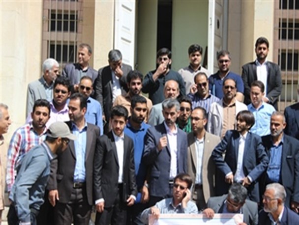 بازدید خبرنگاران بسیج رسانه گلستان از فارس، کیهان، لانه جاسوسی و موزه عبرت در تهران