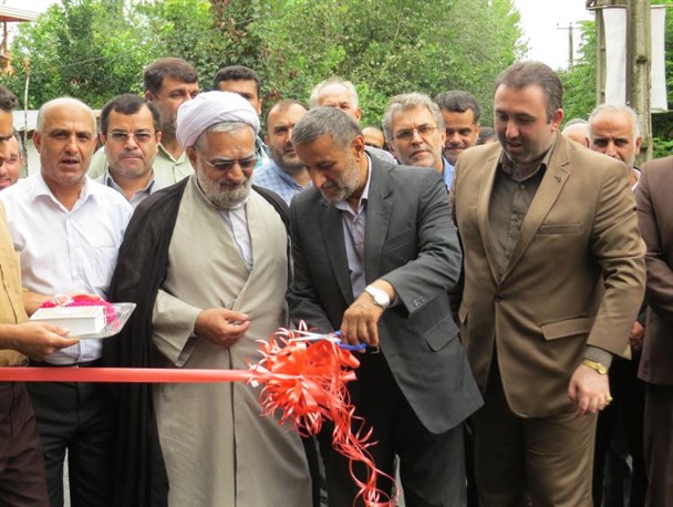 افتتاح آسفالت راه روستایی جوبنه با حضور مسئولان بخش سنگر+تصاویر
