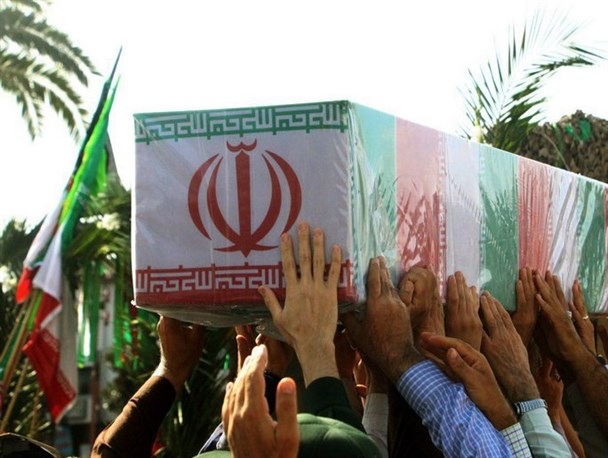 شهید گمنام دفاع مقدس در رضوانشهر تشییع و تدفین می‌شود