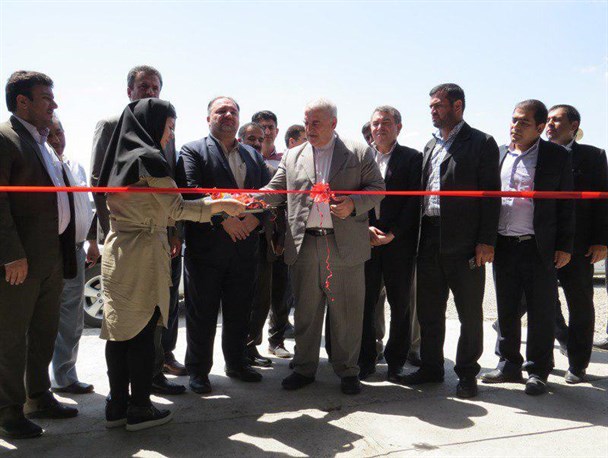 افتتاح کارخانه فولاد شایان سازه در شهرک صنعتی آق قلا