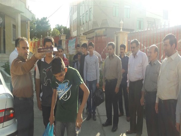 اعزام دانش آموزان هرسینی به اردوی کشوری بنیاد علوی+ تصویر