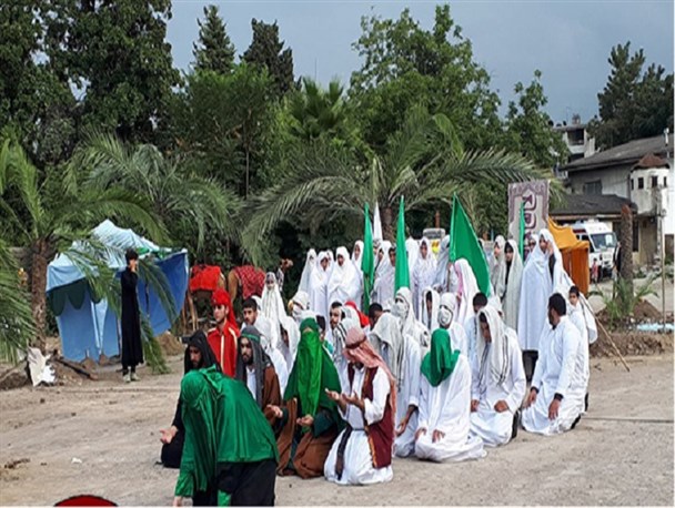 نمایش بازسازی واقعه بزرگ غدیرخم در چالوس