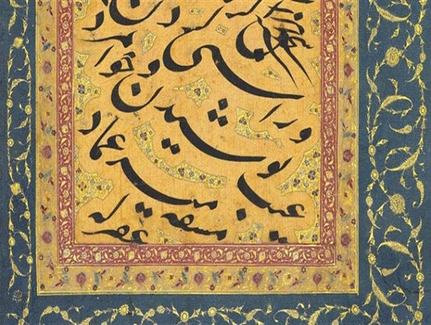 لوح ثبت ملی مکتب نستعلیق میرعماد شهر قزوین رونمایی شد