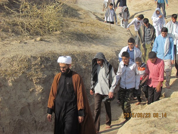 اردوی راهیان نور طلاب مدرسه علمیه چهارده معصوم برازجان+ تصاویر