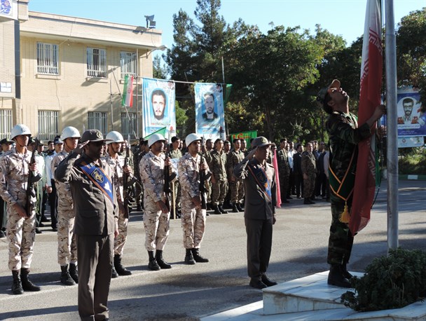 گزارش تصویری صبحگاه مشترک درناحیه سپاه شیروان