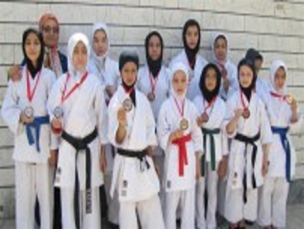 افتخار آفرینی دوباره دانش آموزان دختر کاراته کای آبیکی