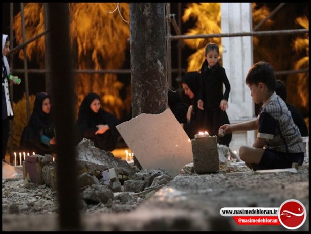غربت شهدای گمنام در پارک یادمان دهلران + تصاویر