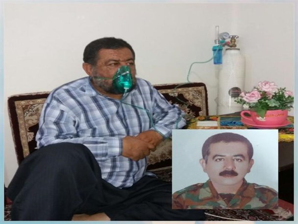 میکروب‌های جنگی، زخمی کهنه بر جان جانباز شیمیایی کُردستان/ تا زنده ام رزمنده ام + عکس و فیلم