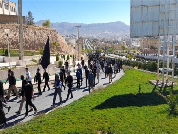 مراسم جاماندگان پیاده‌روی اربعین حسینی در ایلام برگزار شد