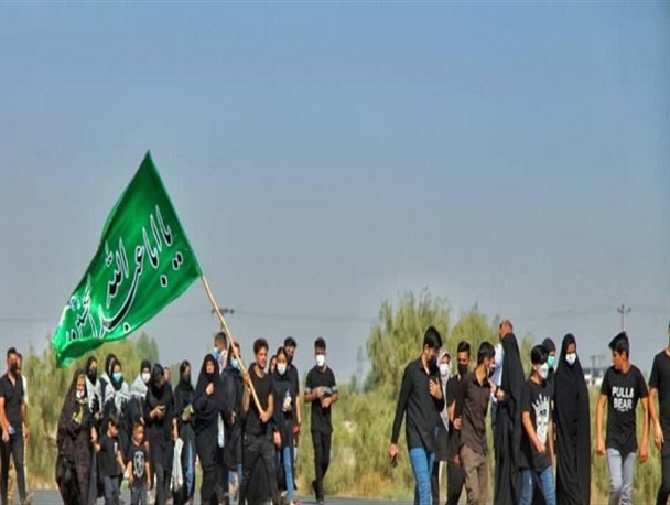 پیاده روی «جاماندگان اربعین» در استان کرمان برگزار شد