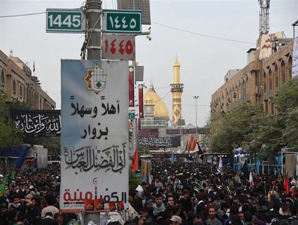 مراسم جاماندگان اربعین حسینی در قزوین برگزار شد