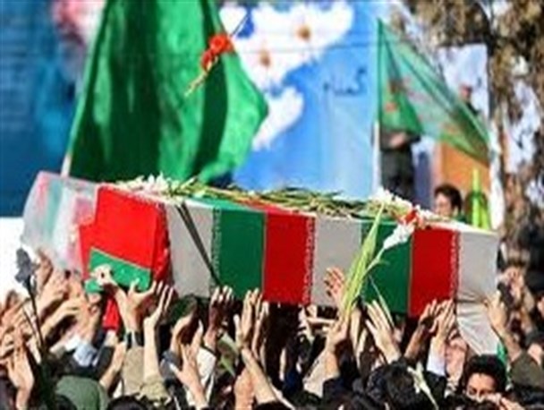 تشییع پیکر شهدای حادثه سراوان در زاهدان
