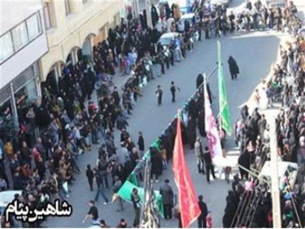 آئین سنت علم بندی حسینی در شاهین برگزار می شود