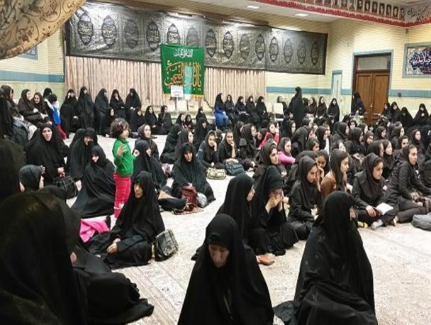 همنوایی بانوان ارومیه ای با پیام رسان دشت کربلا