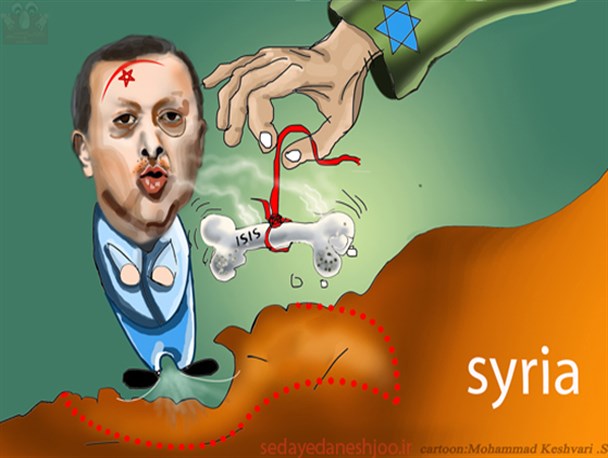 کاریکاتور/ توهم اردوغان در سوریه