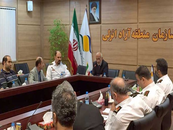 دومین جلسه مشترک مدیران ایستگاههای آتش نشانی منطقه آزاد انزلی و مناطق همجوار برگزار شد