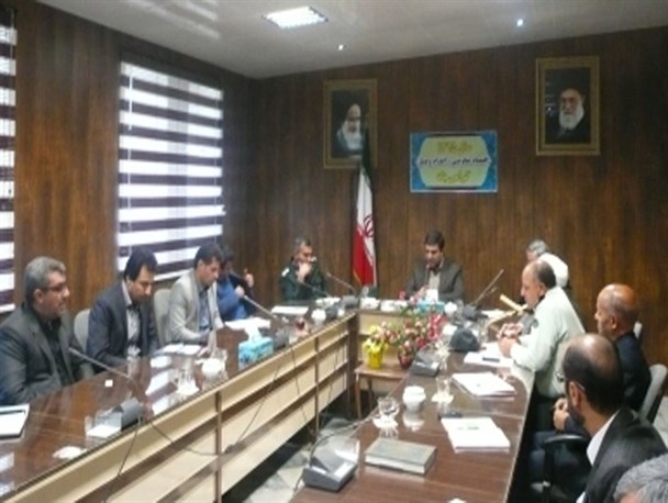 جلسه هماهنگی و برنامه ریزی مراسم راهپیمایی ۱۳ آبان در سنقر برگزار شد