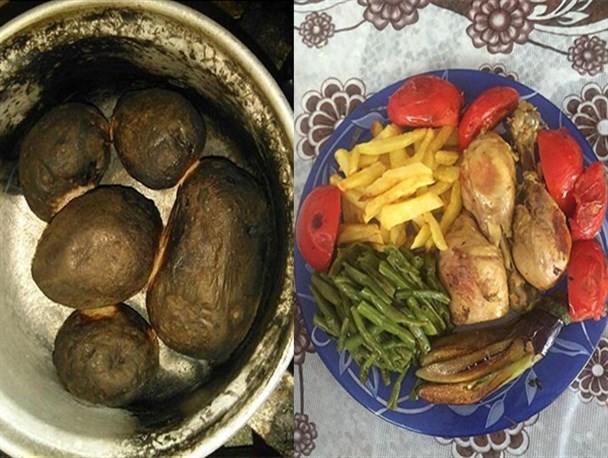 دستپخت دانشجویان دانشگاه ارومیه در غیاب سلف دانشگاه