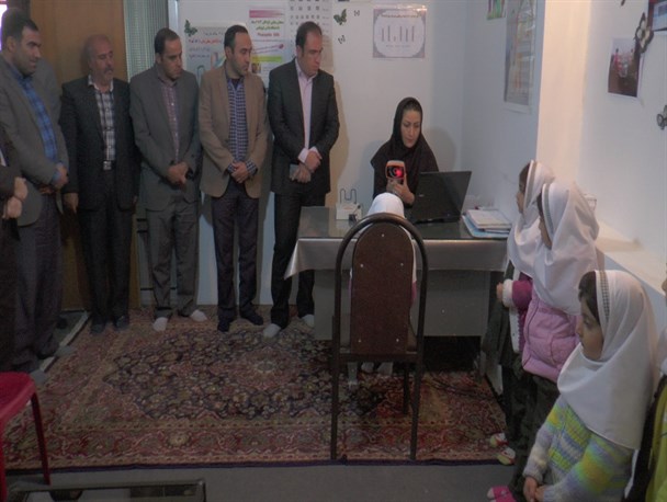 آغاز طرح غربالگری بینایی کودکان زیر ۶ سال در شهرستان عجب شیر