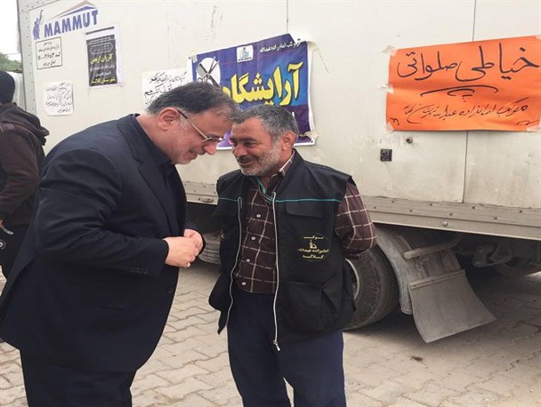 معاون استاندار گلستان از موکب کلاله بازدید کرد