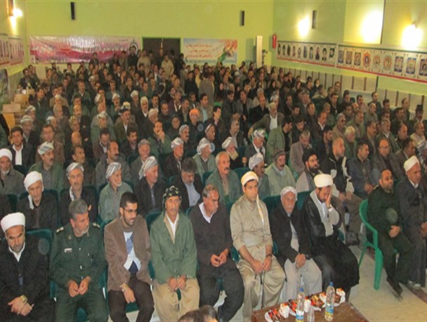 مراسم یادواره شهدای پیشمرگان کرد مسلمان در اشنویه برگزار شد + تصاویر