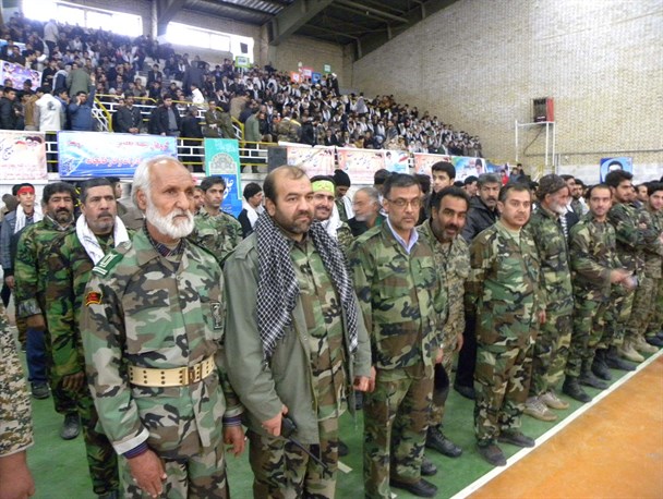 اجتماع بزرگ بسیجیان با عنوان شکوه مقاومت در تربت حیدریه برگزار شد+تصاویر