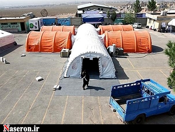 بیمارستان صحرایی بسیج جامعه پزشکی در سعدآباد افتتاح شد