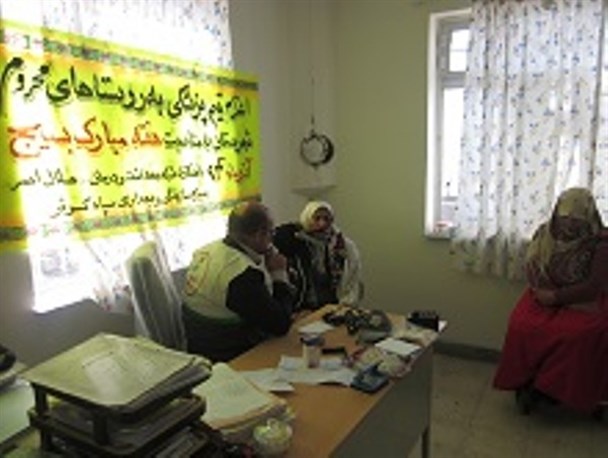 ویزیت رایگان 100 نفر از اهالی روستای "آقامیرلوی" کوثر