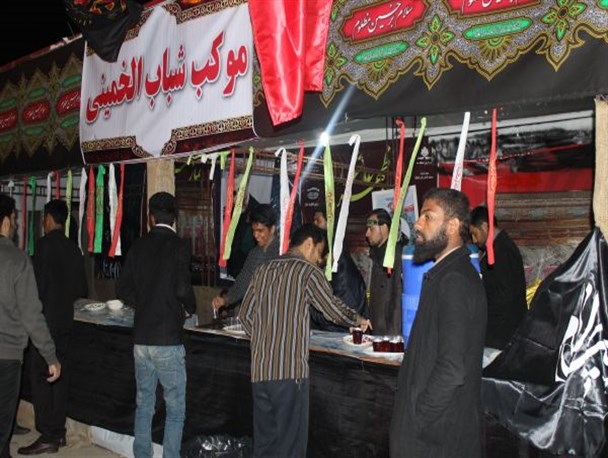 موکب پذیرایی از زائران حسینی در زاهدان+تصاویر