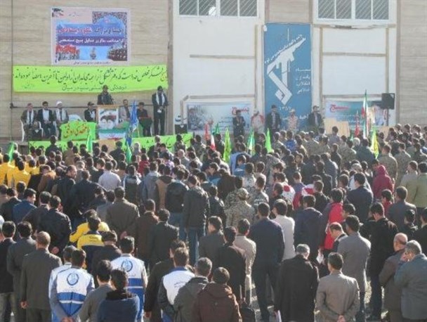 تجلی "شکوه ایستادگی" بسیجیان شهرستان رامیان/ تصاویر