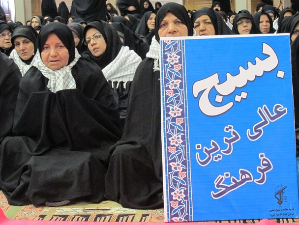 اجتماع بزرگ بسیجیان در خمین برگزار شد