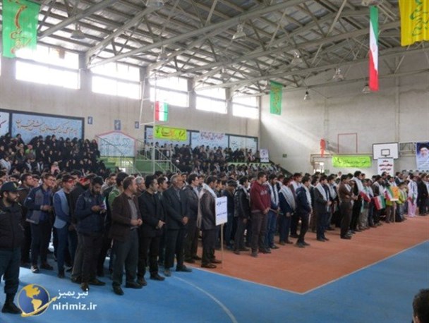 شکوه ایستادگی و ایثار در تجمع بزرگ بسیجیان نیر تجلی یافت +تصاویر