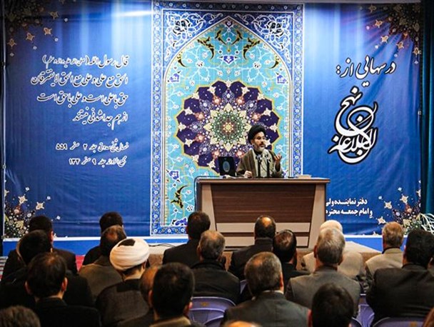 جلسه تفسیر نهج البلاغه نماینده ولی فقیه در آذربایجان غربی