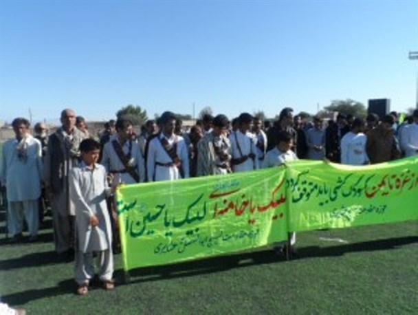شکوه ایستادگی در تجمع بزرگ بسیجیان رودباری/تصاویر