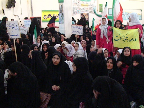 تجدید میثاق بسیجیان خلخالی با مقام معظم رهبری