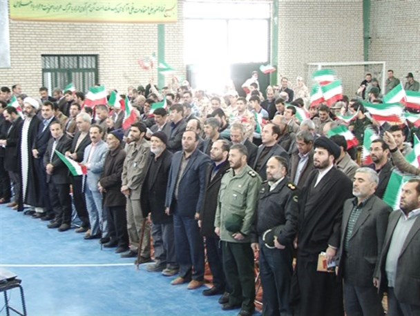 همایش بزرگ شکوه مقاومت با اجتماع بسیجیان در گیوی برگزار شد