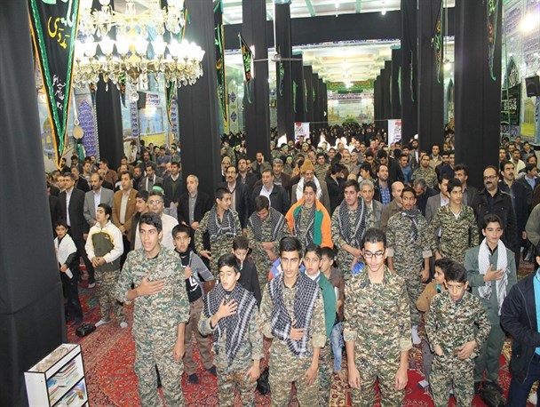 تجمع بزرگ "شکوه پایداری" بسیجیان مهدیشهر برگزار شد+ تصاویر