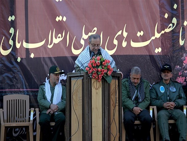 مراسم صبحگاه مشترک بسیج ادارات در استانداری اصفهان/ تصاویر