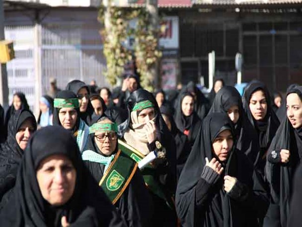 تجمع عظیم بسیجیان شهرستان ورامین