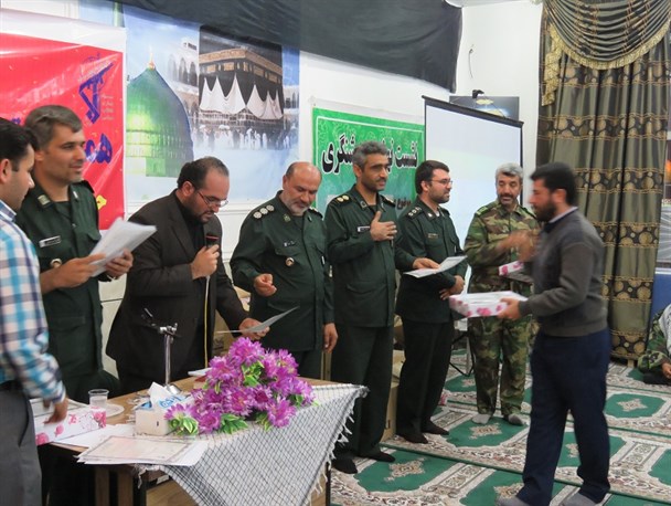 همایش فعالین بسیجی در برازجان برگزار شد+تصاویر