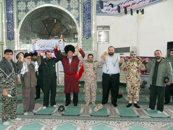 اجتماع بزرگ مدافعان حرم برگزار شد