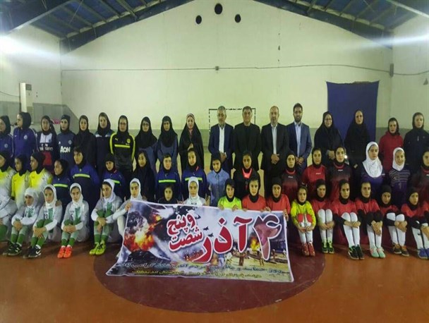 قهرمانی تیم بانوان فوتسال جوانان لالی در رقابت های استانی + عکس