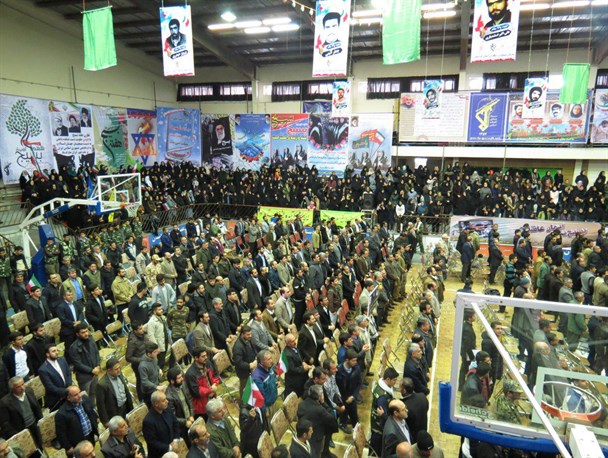 گردهمایی بزرگ بسیجیان و همایش شکوه مقاومت در شهرهای کردستان برگزار شد