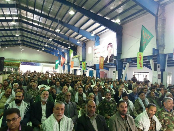 اجتماع بزرگ بسیجیان خراسان جنوبی امروز برگزار شد