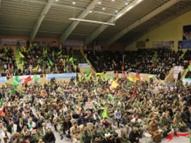 اجتماع بزرگ بسیجیان در سراسر استان اردبیل/ سردار بابازاده: ترس برای ما معنا ندارد+تصاویر