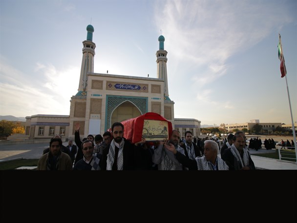 مراسم تشییع شهید دفاع مقدس حسین رفیعی راد+ تصاویر