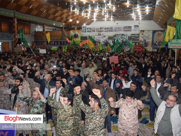برگزاری همایش شکوه مقاومت بسیجیان در ساری