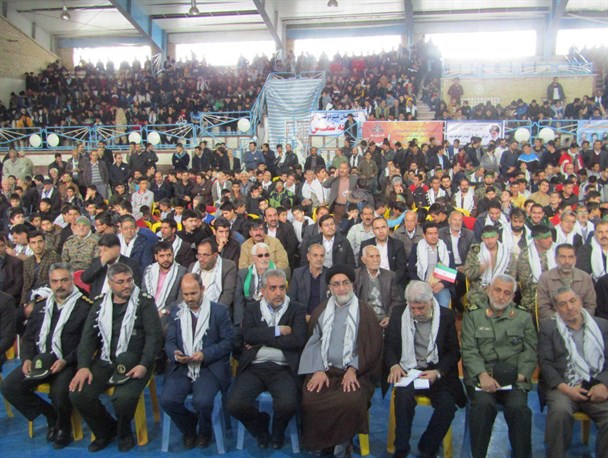 بسیجیان اسدآبادی یکبار دیگر "اقتدار و مقاومت”"را به نمایش گذاشتند