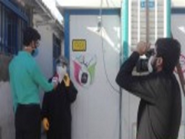 جهادگران بسیجی شیراز در آخرین ایستگاه کرونا